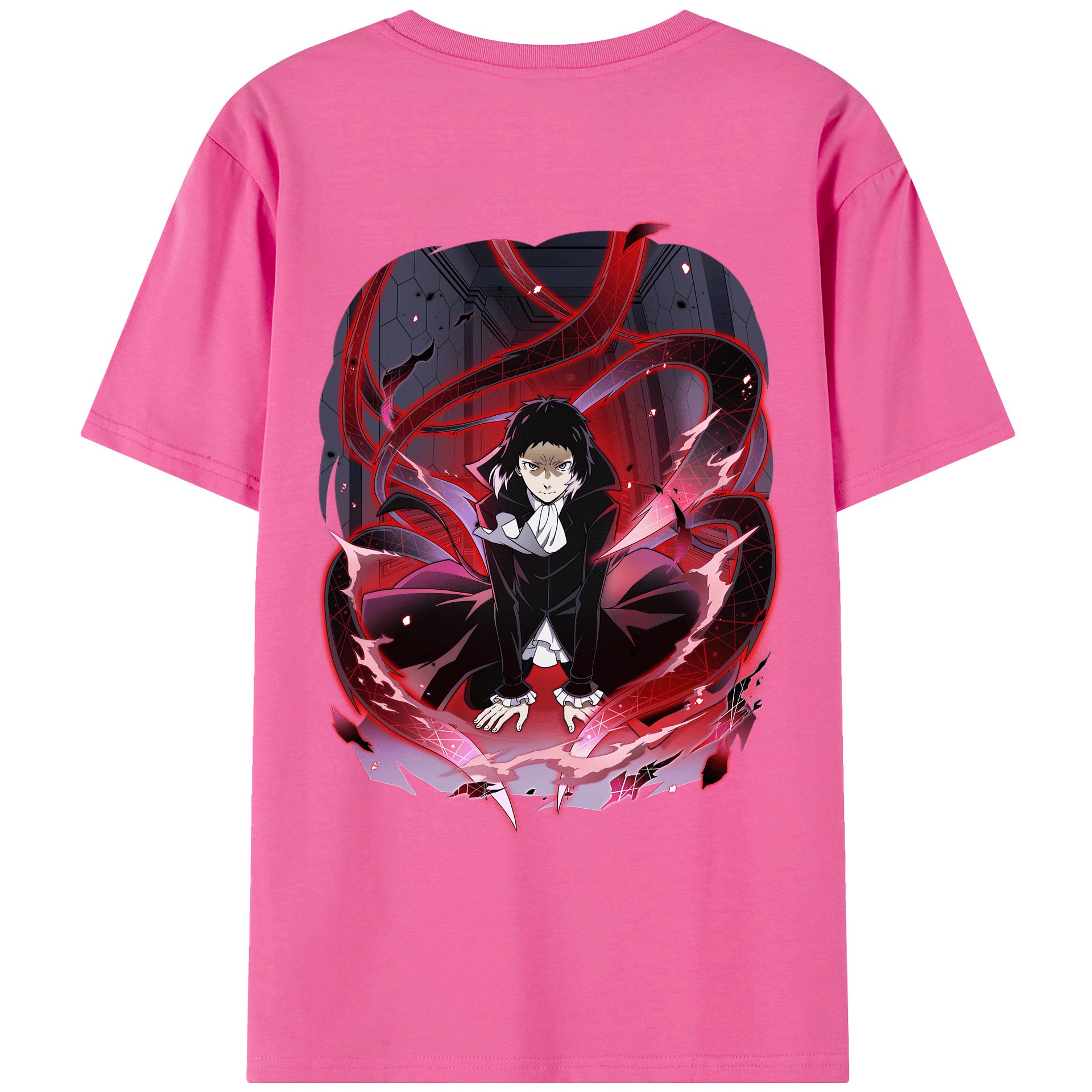 （画像用） 文豪ストレイドッグス Bungo Stray Dogs レディース半袖Tシャツ(バックプリント)